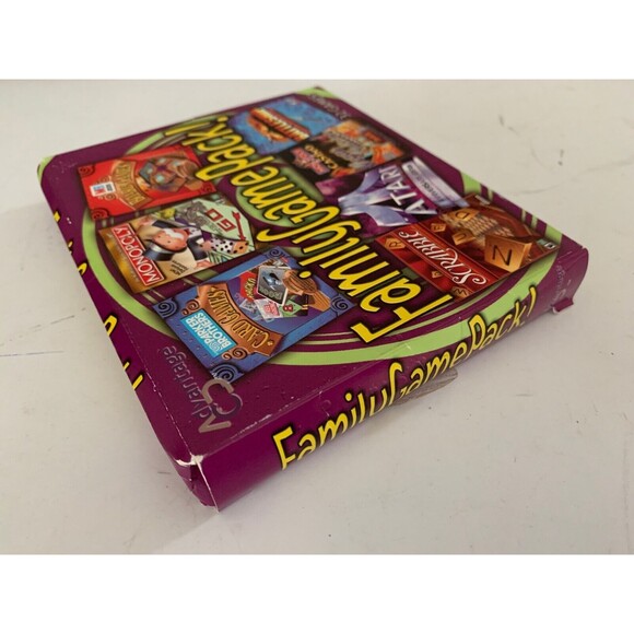 Family Game Pack! Advantage 32 Games for PC 7 Discs Atari Monopoly Casino - Picture 4 of 7